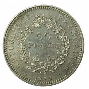 France, Cinquième République, 50 Francs 1975 (521)