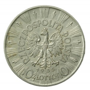 II Republic, 10 gold 1935 Pilsudski (540)