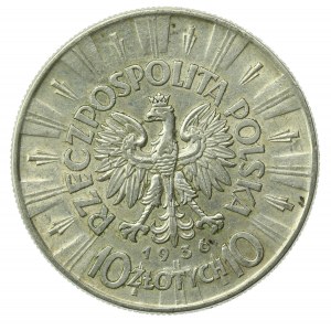 Second Republic, 10 gold 1936 Pilsudski (541)