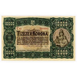 Hungary, 10,000 crowns 1923 (451)