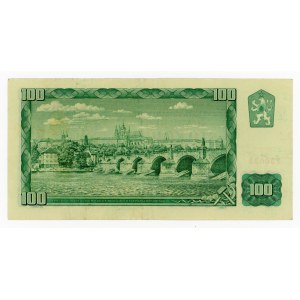Czechosłowacja, 100 koron 1961 B - rzadka seria (479)