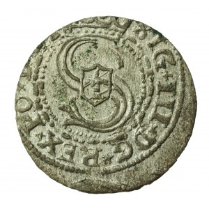 Sigismund III Vasa, 1605 shilling, Riga (758)