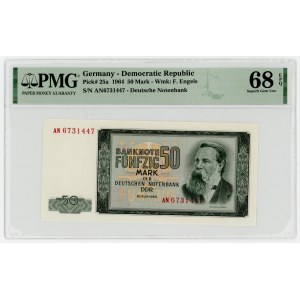 Niemcy, DDR, 50 marek 1964 - PMG 68 EPQ (637)