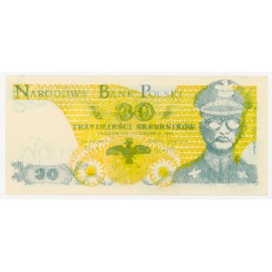 Solidarność, 30 srebrników 1981 - Jaruzelski (811)