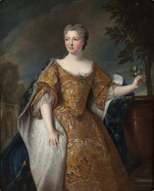Gobert Pierre (1662 - 1744), Portret Marii Leszczyńskiej, XVIII w.