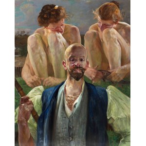 Malczewski Jacek (1854 - 1929), Rybář, 1909