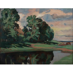 Tschaikowsky Stanislaw (1878 - 1954), Nowogrudok-Landschaft, 1936