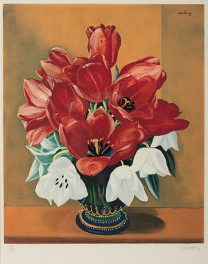 Kisling Mojżesz (1891 - 1953), Kwiaty w wazonie