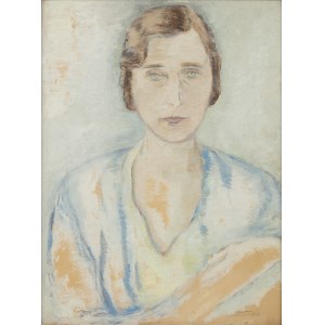 Gottlieb Leopold (1879 - 1934), Portrét Leny, asi 1930-1932.
