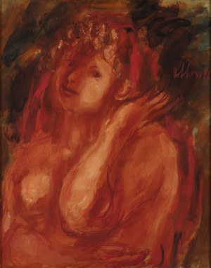 Menkes Zygmunt (1896 - 1986), Kobieta z muszlą (Femme au coquillage), ok. 1930