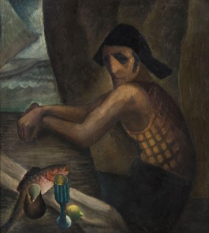 Żuławski Marek (1908 - 1985), Odpoczynek rybaka