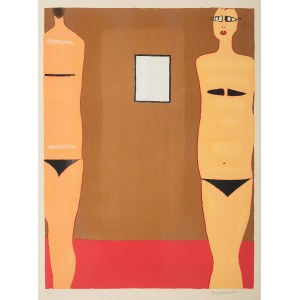 Nowosielski Jerzy (1923 - 2011), Frauen mit Spiegeln, 1997