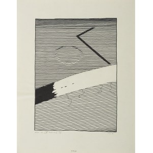 Fijałkowski Stanislaw (1922 - 2020), Sketch for Highway LX, 1981