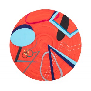 Idzkowski Wojciech (nar. 1960), Orange Circle, 2020