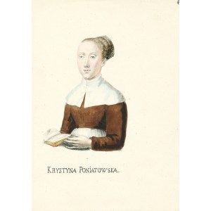 AUTOR NIEZNANY, KRYSTYNA PONIATOWSKA, poł. XIX w.