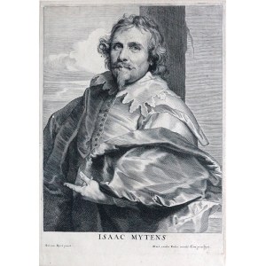 ANTOON VAN DYCK (1599-1641), autor malarskiego pierwowzoru; PAULUS PONTIUS (1603-1658), rytował, ISAAC MYTENS /DANIEL MYTENS/, 1641