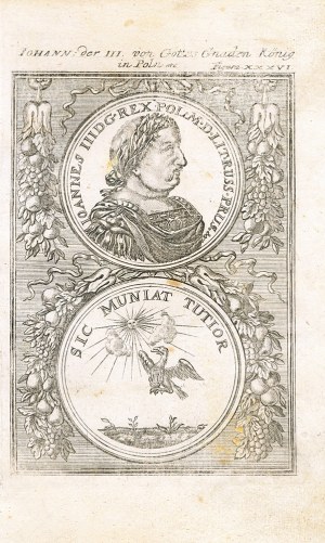 PIERRE AVELINE STARSZY (1654-1722), rytował; JAN HÖHN MŁODSZY (1642-1693), autor pierwowzoru (medal), JAN III SOBIESKI, 1685