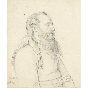ALEXANDER LESSER (1814-1884), PORTRAIT OF A MAN, 1842