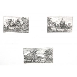 KAJETAN WINCENTY KIELISIŃSKI (1908 - 1849), KIRCHEN IN STASZEWO, MEDYKA, ORANGERIE IN MEDYKA, 1855