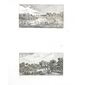 KAJETAN WINCENTY KIELISIŃSKI (1908 - 1849), BREH RIEKY SAN V TORKI, FARMA V BUCOWE, 1855