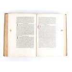 PLATINA. VITA DEI PONTEFICI PRIMA EDIZIONE 1479. Venezia Johannes de Colonia and Johannes Manthen, 11 giugno 1479