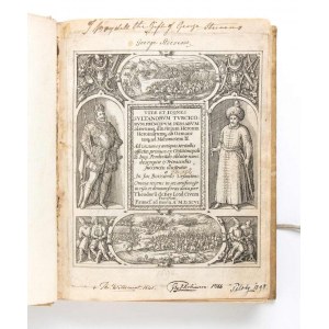 TANORUM TURCICORUM PRINCIPUM PERSARUM. FRANCOFORTE 1596