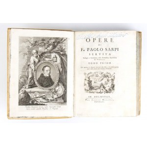 OPERE DI PAOLO SARPI 8 vol. 1761