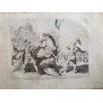PINELLI, BARTOLOMEO. Nice set of 45 large engraved plates by Pinelli, all dedicated to Roman history circa 1820/1830