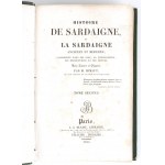 MIMAUT JEAN FRANCOIS. Histoire de Sardaigne ou la Sardaigne ancienne et moderne considérée dans ses lois, sa topographie, ses productions et ses moeurs. Paris, Blaise - Pélicier, 1825