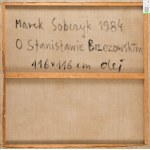 Marek Sobczyk (geb. 1955, Warschau), Über Stanisław Brzozowski, 1984