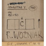 Ryszard Wozniak (b. 1956, Bialystok), Reverse Y, 1987