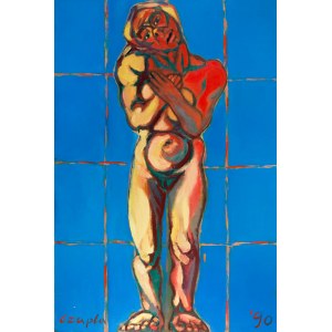 Marian Czapla (1946 Gacki near Szydłów - 2016 Warsaw), She from the series Ecce Homo, 1990