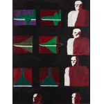 Anna Gruszczynska (nar. 1964), O hněvu - diptych, 1987