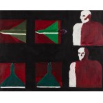 Anna Gruszczynska (nar. 1964), O hněvu - diptych, 1987