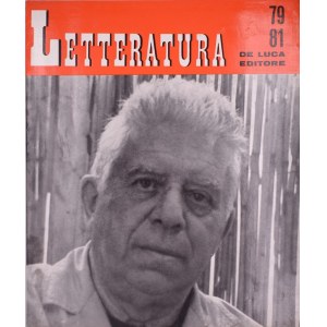 LA LETTERATURA 79-81: OMAGGIO A MONTALE. 1966.