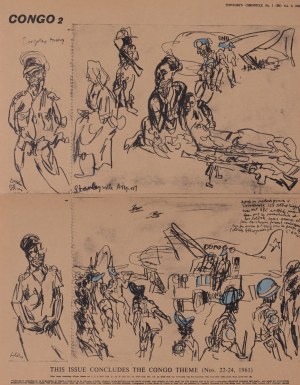 Feliks Topolski, Topolski's Chronicle No. 22-24 (202-204) Vol. IX - Congo, 1961