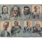 Feliks Topolski, Topolského kronika č. 21-24 (249-252), zväzok XI - Stínový kabinet Labouristickej strany, 1963