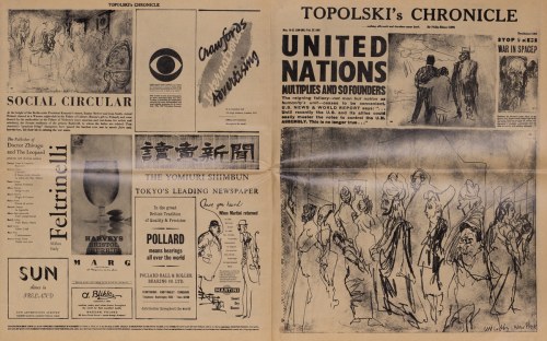 Feliks Topolski, Topolski’s Chronicle No. 16-21 (196-201) Vol. IX, 1961