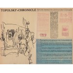 Feliks Topolski, Topolski's Chronicle, No. 1-2 (181-182) Vol. IX, Two Germanys, 1961; No 6-10 (186-190) Vol. IX, India, Banaras, 1961; No 11 (191) Vol. IX, London Ladies, 1961