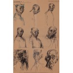 Feliks Topolski, Cronaca di Topolski, n. 1-2 (181-182) Vol. IX, Due Germanie, 1961; n. 6-10 (186-190) Vol. IX, India, Banaras, 1961; n. 11 (191) Vol. IX, Signore di Londra, 1961