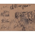 Feliks Topolski, Topolski’s Chronicle Vol. X, 1962: No. 1 (205), Congo 2; Nos. 2-3 (206-207), The Government of Ghana’s Garden Party for H.M. Queen Elizabeth; Nos. 4-5 (208-221); No. 8 (212), Kampala, Uganda; No. 9 (213), Lagos, Nigeria; Nos. 10-16 (214-2