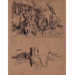 Feliks Topolski, Chronique de Topolski Vol. X, 1962 : Nos. 1 (205), Congo 2 ; Nos. 2-3 (206-207), Garden Party du gouvernement ghanéen pour S.M. la Reine Elizabeth ; n° 4-5 (208-221) ; n° 8 (212), Kampala (Afrique du Sud). 4-5 (208-221) ; n° 8 (212), Kamp