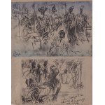 Feliks Topolski, Topolski's Chronicle Vol. X, 1962: Nos. 1 (205), Congo 2; Nos. 2-3 (206-207), The Government of Ghana's Garden Party for H.M. Queen Elizabeth; Nos. 4-5 (208-221); No. 8 (212), Kampala, Uganda; No. 9 (213), Lagos, Nigeria; Nos. 10-16 (214-