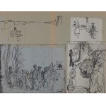 Feliks Topolski, Chronique de Topolski Vol. X, 1962 : Nos. 1 (205), Congo 2 ; Nos. 2-3 (206-207), Garden Party du gouvernement ghanéen pour S.M. la Reine Elizabeth ; n° 4-5 (208-221) ; n° 8 (212), Kampala (Afrique du Sud). 4-5 (208-221) ; n° 8 (212), Kamp