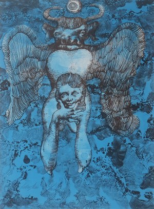 Jan Lebenstein, "LEBENSTEIN ET LES SIENS" - L'Apogée (Apogeum), 1972