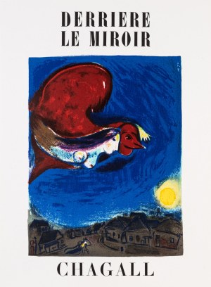 Marc Chagall, Okładka albumu ''Derrière le Miroir” Chagall, 1950