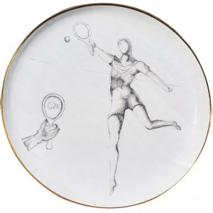 Salvador Dali, TENNIS aus der Serie GLI SPORTS