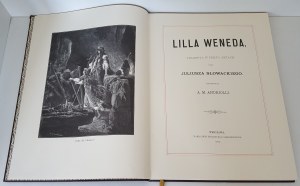 SŁOWACKI Juliusz - LILLA WNEDA Ilustroval A.M.ANDRIOLLI Reprint