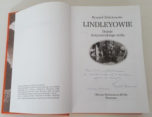 ŻELICHOWSKI Ryszard - LINDLEYOWIE History of an engineering family Dedication by the Author Issue 1