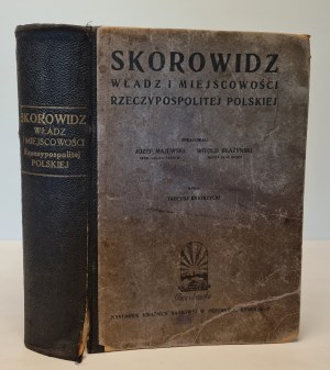 MAJEWSKI J. BLAZYNSKI W. - INDEX OF AUTHORITIES AND LOCALITIES OF THE REPUBLIC OF POLAND
